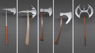 Medieval Axes Pack 1