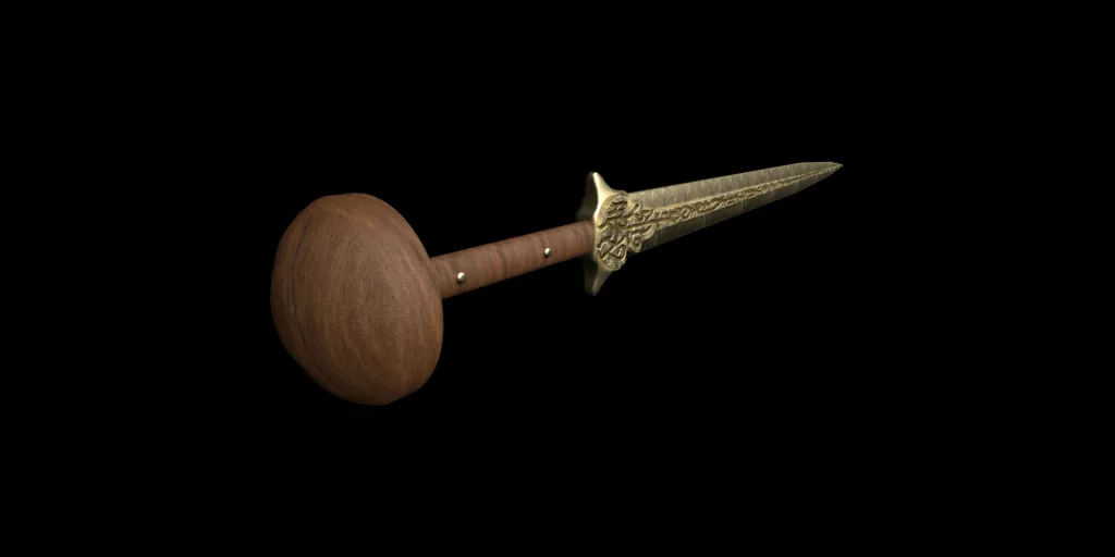 Mycenaean horned sword - Bronze Age