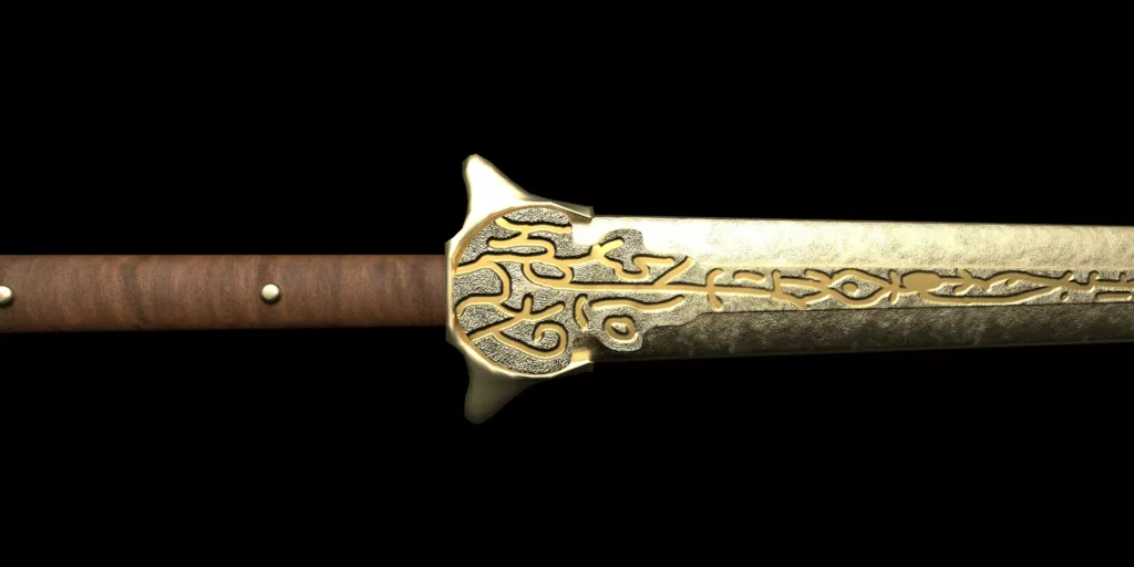 Mycenaean horned sword - Bronze Age