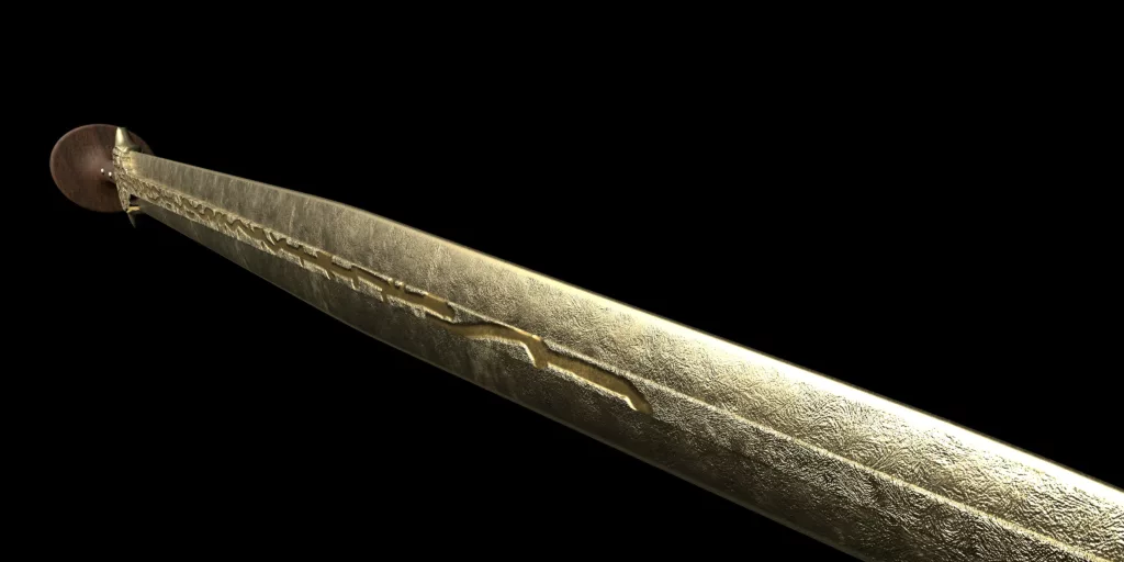 Mycenaean horned sword - Bronze Age