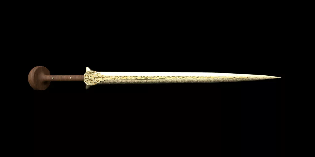 Mycenaean horned sword - Bronze Age